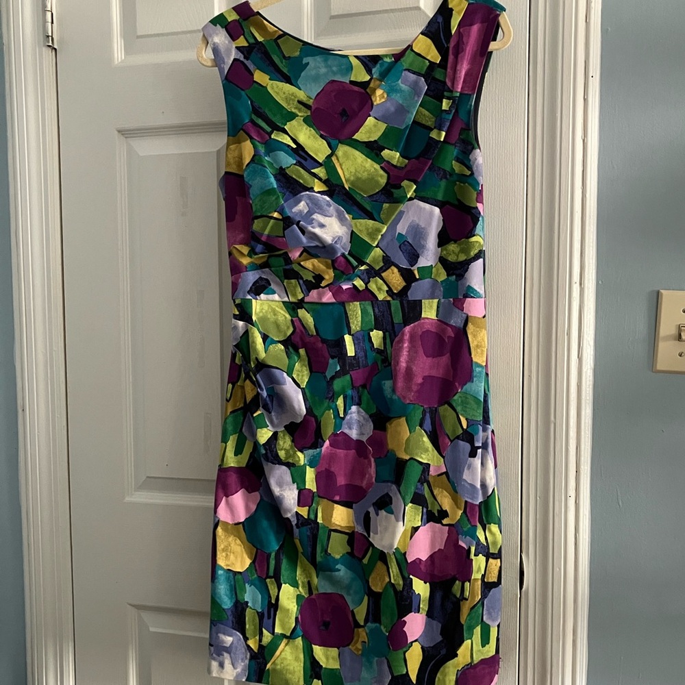 Last chance - Gorgeous lined floral cocktail dress